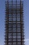 Skyscraper steel skeleton in Cracow.