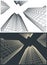 Skyscrapers illustrations