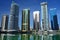 Skyscrapers of Jumeirah Lake Towers in Dubai