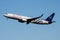 SkyTeam Air Europa Boeing 737-800 EC-JHK passenger plane departure at Madrid Barajas Airport