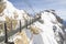 Skywalk rope bridge on Dachstein mountain