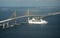 SkyWay Bridge and Cruise ship