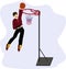 Slam Dunk Basketball player