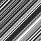 Slanting black stripes pattern vector