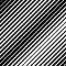 Slanting, oblique geometric pattern. Straight, parallel lines te