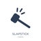 slapstick icon. Trendy flat vector slapstick icon on white background from Cinema collection