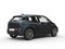 Slate grey small electric car