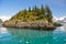 Slate island in Aialik bay, Kenai Fjords NP, Alask