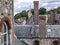 Slate Rooftops and Brick Chimneys of Dean Village, Edinburgh,Scotland.