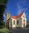 Slatinany - castle church 01