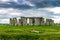 The slaughter stone at Stonehenge in Salisbury, England