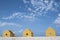 Slave Huts of Bonaire Island in the Caribbean