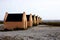 Slave huts on the island of Bonaire