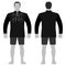 Slavic shirt vyshivanka fashion man body full length template