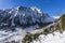 Slavkovsky Peak in a beautiful winter scenery. High Tatra Mountains. Slovakia