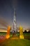 Sledmere Monument at night