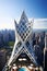 Sleek Geometric Marvel in Metropolis: A Captivating Architectural Masterpiece