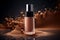 Sleek Liquid makeup foundation care bottle. Generate Ai