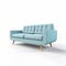 sleek mid-century modern sofa