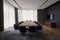 Sleek Minimalist Conference Room: High-Tech, Creativity Inspiring, and Focus-Driven