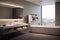 sleek minimalist modern bathroom design