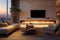 Sleek and modern electric fireplaces for ambiance