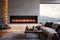 Sleek and modern electric fireplaces for ambiance