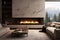 Sleek and modern electric fireplaces for ambiance