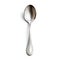 Sleek Simplicity: Metal Silver Spoon Isolated on White Background. Generative ai