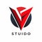 A sleek and sophisticated logo design for a studio brand identity, Create a sleek and sophisticated brand identity for a
