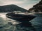 A sleek and stylish luxury speedboat ready for adventure created with Generative AI