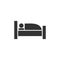 Sleep icon flat