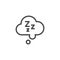 Sleepiness graphic icon. Drowsiness is a symptom of fatigue, depression, poor health side effects of drugs, diseases
