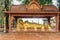 Sleeping Buddha in Buddhist temple Wat Krom in Sihanoukville, Ca