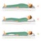 Sleeping correct health body position