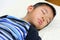 Sleeping Japanese boy