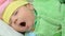 Sleeping Newborn Cute Baby Closeup