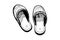 Sleeping slipper couple hand drawn sketch. Home comfortable shoes pair black and white doodle. Bedroom slippers vector