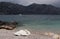 Sleeping swan on the shores of Lake Garda