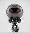 Sleepwalker robot toy, 3d rendering