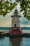 Sleepy Hollow Lighthouse, on a beautiful sunny day, Sleepy Hollow, Upstate New York, NY, USA