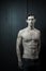 Slender Male Washboard Abs