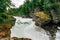 Slettafossen waterfall in the river Rauma, Norway