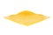 Slice of cheese isolated