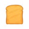 Slice of loaf bread, roasted sandwich