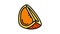 slice orange cut color icon animation