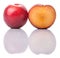 Slice Of Victoria Plum Or Red Plum III