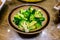 Sliced Broccoli in Bowl