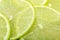 Sliced Lime Close-up