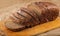 Sliced loaf brown bread